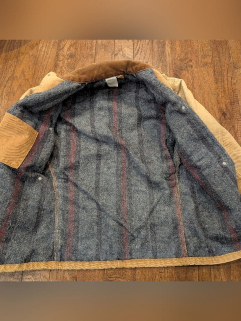 Vintage Carhart Blanket Jacket 1989 100 Year Anniversary Edition USA Made Sz S - Picture 12 of 15